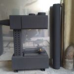 Буржуйка на отработке