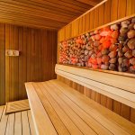 Интерьер солевой парной