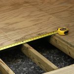 Floor option using wooden beams