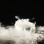 Appearance of dry steam